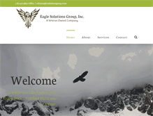 Tablet Screenshot of eaglesolutionsgroup.com
